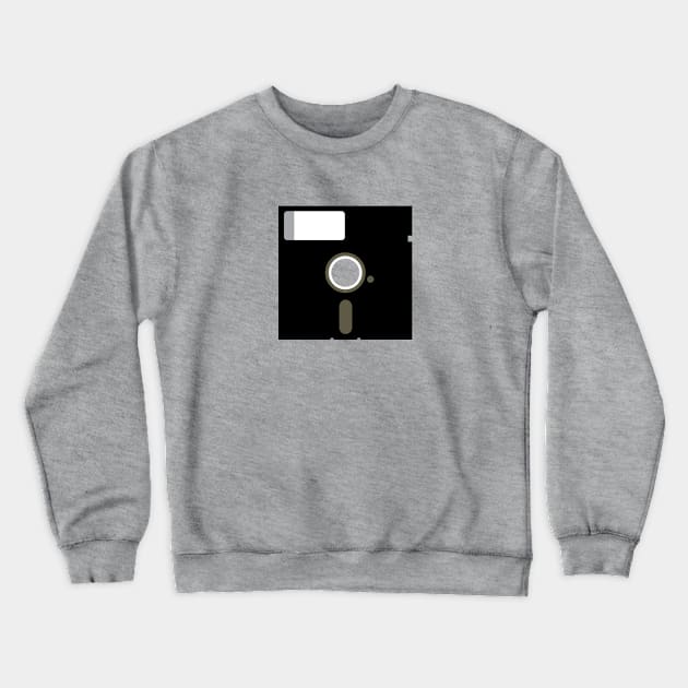 Retro Floppy Crewneck Sweatshirt by JWDesigns